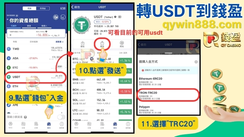 娛樂城usdt儲值教學
