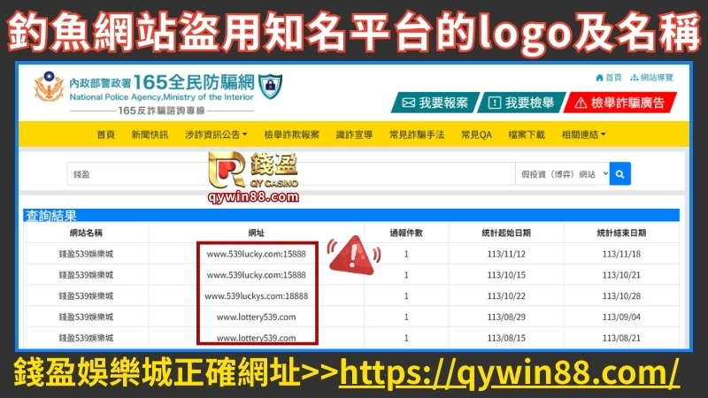 娛樂城詐騙名單